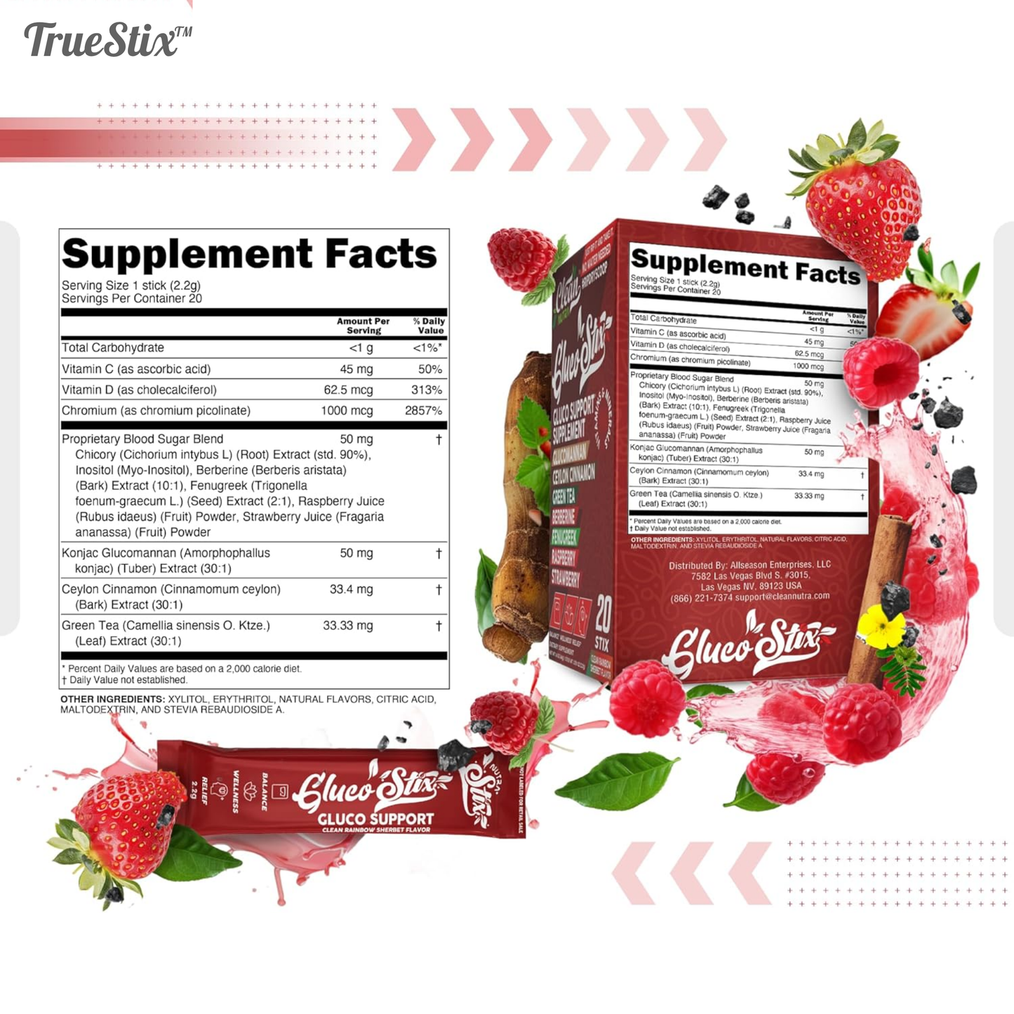 TrueStix™ Glucose Support